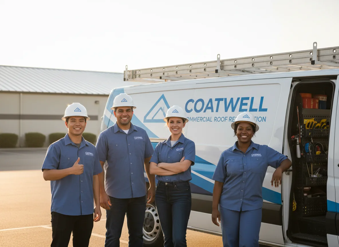 Commercial roof coating company in Roopville, GA